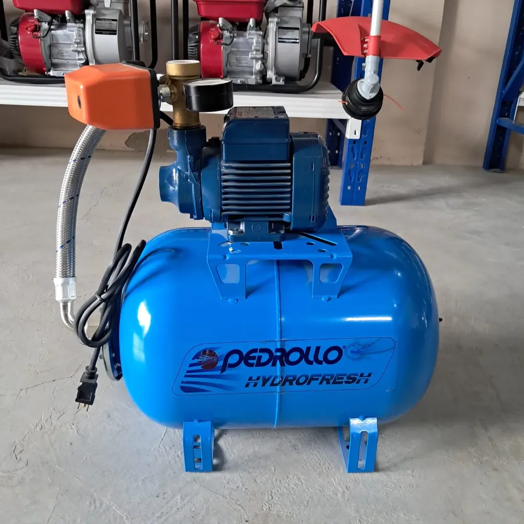 [602060300005] BOMBA PEDROLLO PKM60 1/2HP C/TANQUE HYDROFRESH 20LTS.