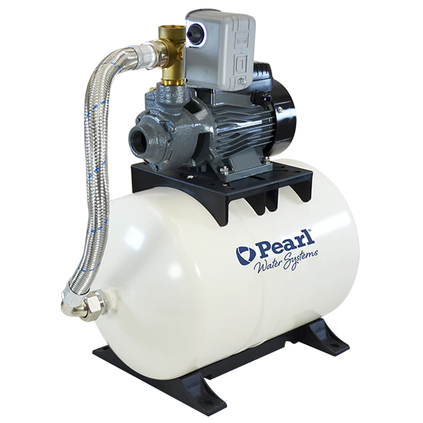 [602052300028] BOMBA PERIFERICA HANWO QB-60 1/2HP 110V C/TANQUE HANWO HORIZONTAL 24 LTS H-24L.