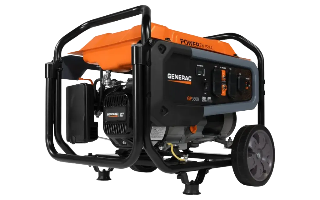 [452020104010] GENERADOR GENERAC DE 3.60 KW GP3600 (G0076770)(G0076771)