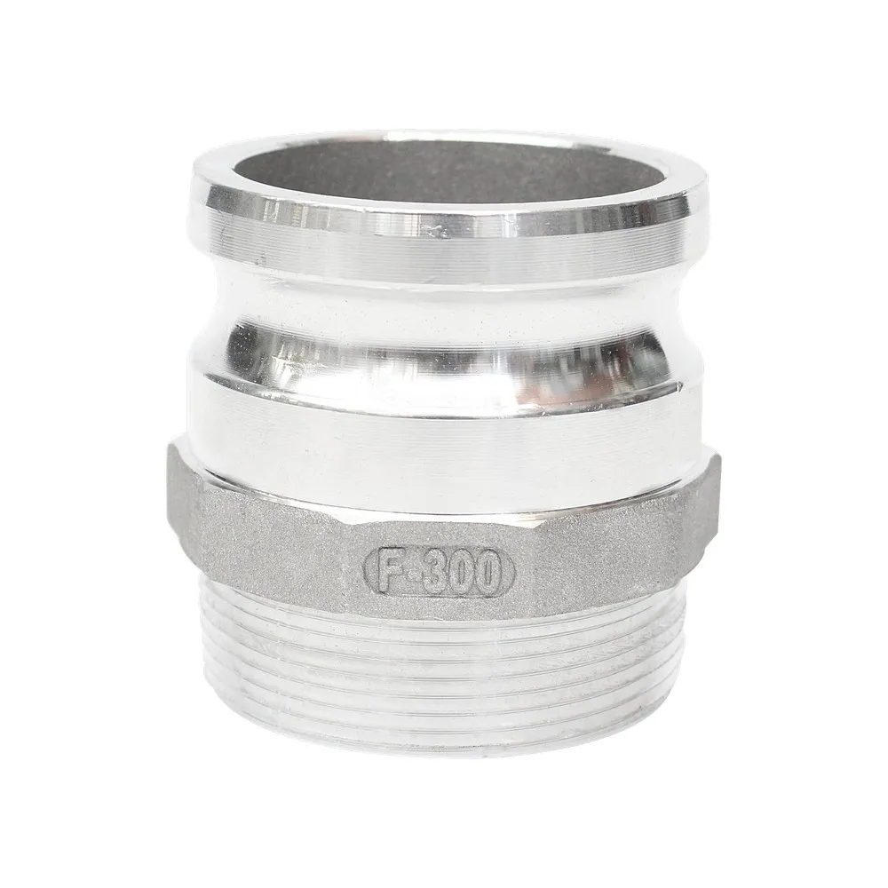 [ACO-ALU-F3"] ACOPLE ALUMINIO TIPO F MACHO 3" NPT