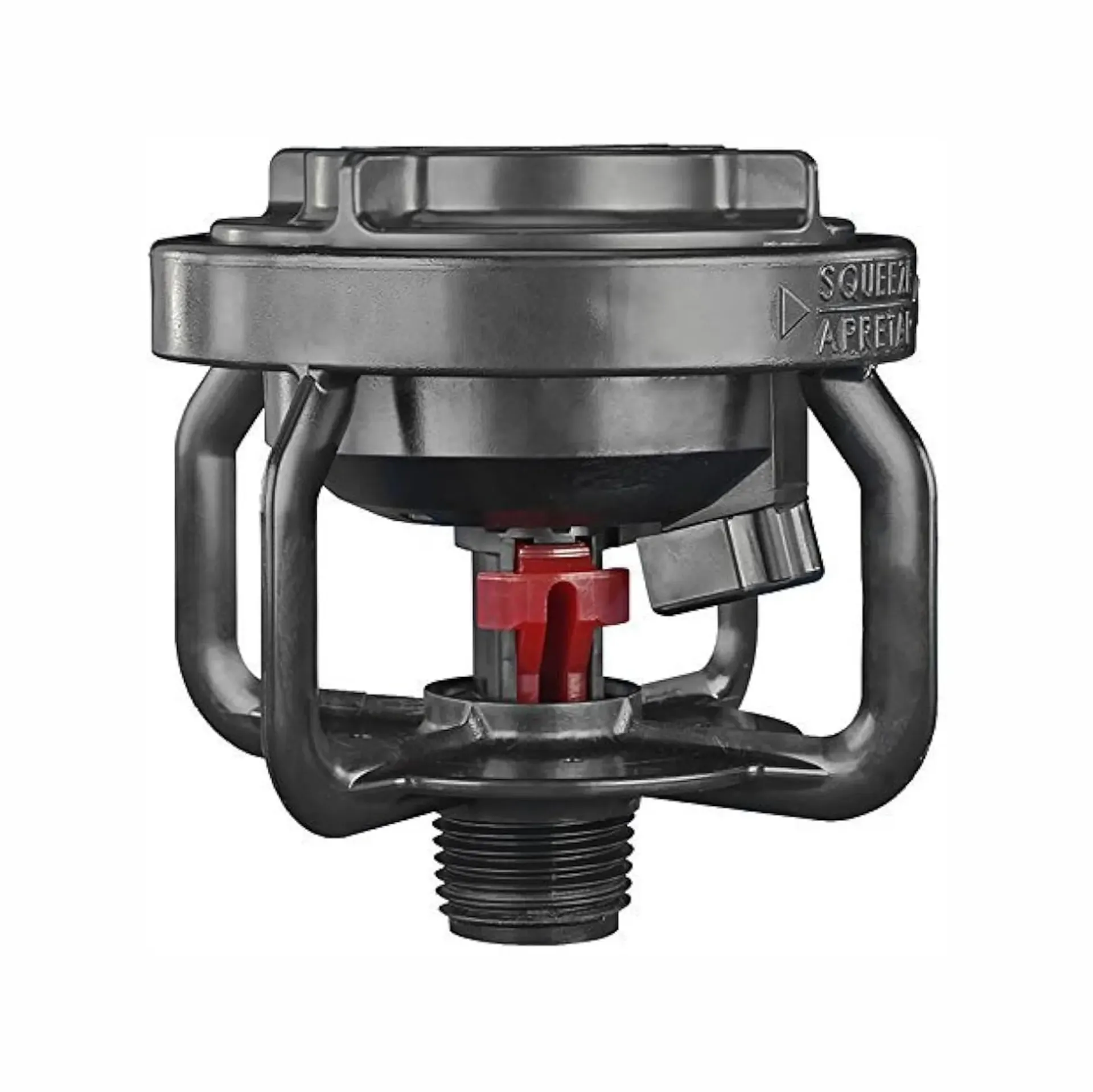ASPERSOR LF2400 DELFECTOR 22", BOQUILLA ROJA 2.7GPM-35PSI RADIO 40 PIES 1/2 NPT