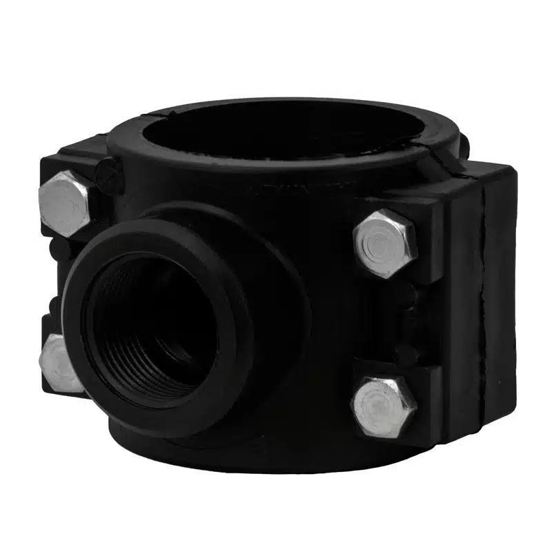 [ACC-PE-090X020-COL] ABRAZADERA DE DERIVACION SIMPLE 3" 90 mm x 2" ROSCA