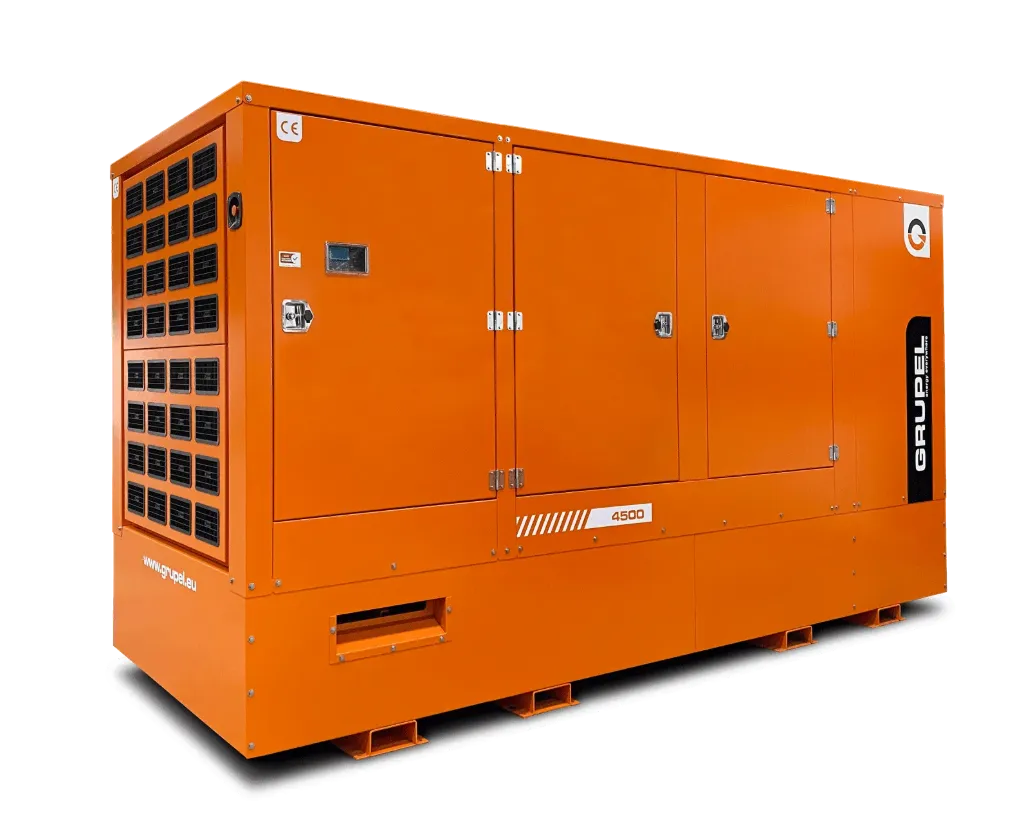 [451030200212] GENERADOR GRUPEL DIESEL 44KW STB 1PH 240V ATENUADO ATS 200A/240V C/TANQUE 55L G0044GRGRCA8B2400S